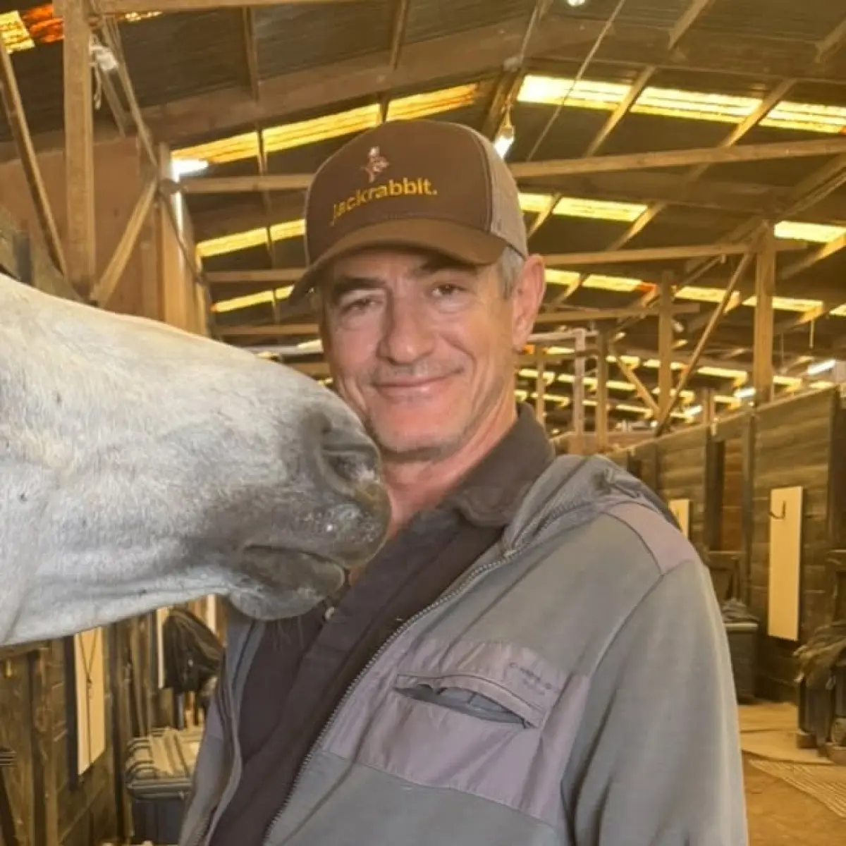 Celebrity actor Dermot Mulroney embraces weekend equestrian thrills with champion horses!!