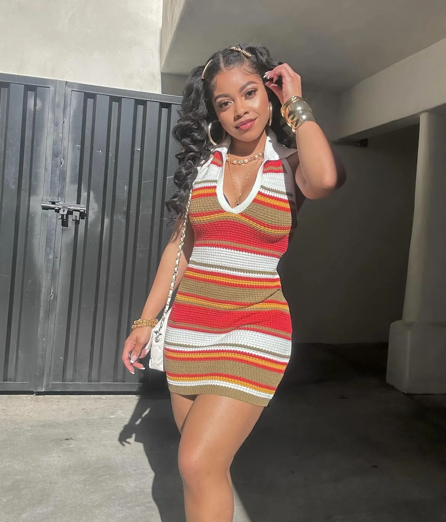 Destiny Jones Radiates Sunshine Vibes On Instagram Destiny Jones captivates fans with vibrant energy and a radiant Instagram post that sparks joyful optimism.