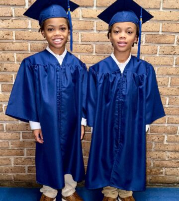 Educators and family uplift the DeVoe twins as they step into 3rd grade with zeal proud!!!