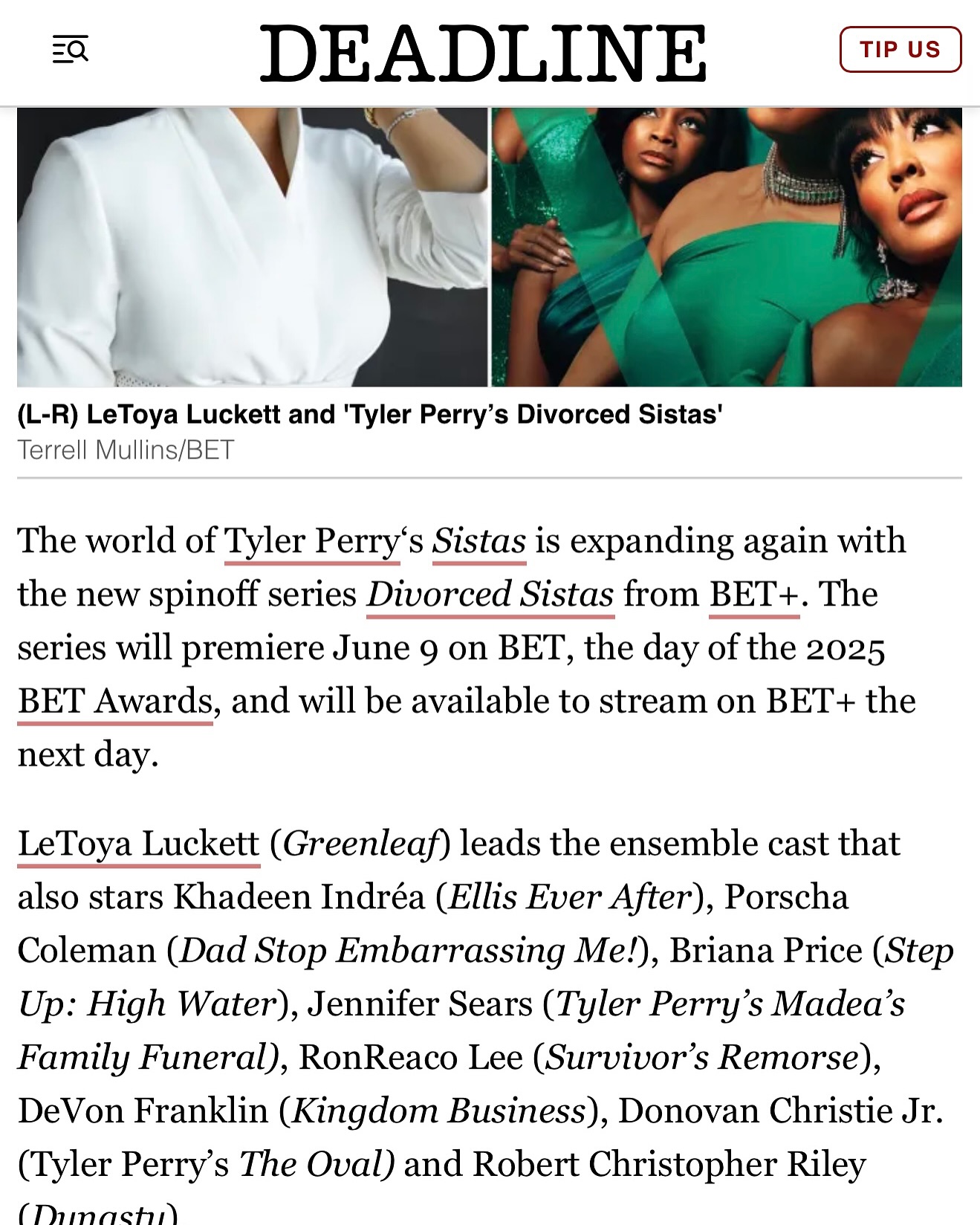 DeVon Franklin Stars In Tyler Perry’s Divorced Sistas