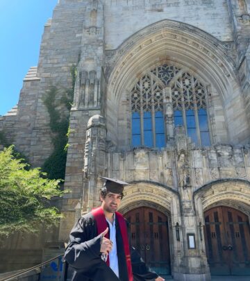 Touring artist balances backstage studies with finals, earns diploma and eyes global gigs.