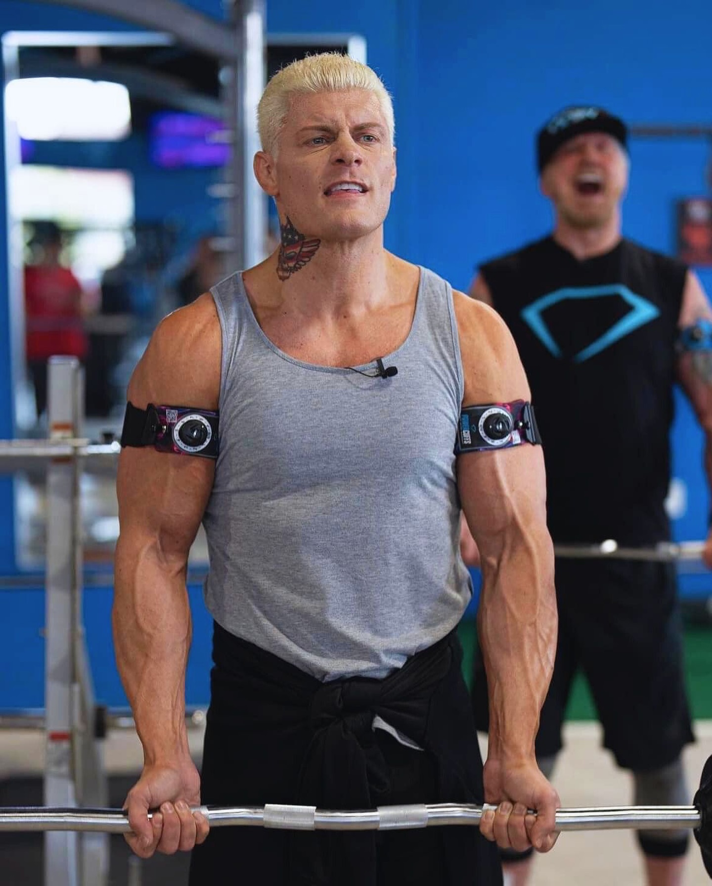 Diamond Dallas Page Launches Intense Workout DDP powers through power cuff drills, merging grit with strength and smart training - DDP!
