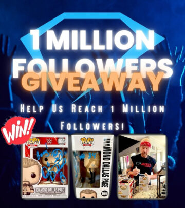 Join launch of a limited-edition Funko Pop giveaway as Facebook nears its 1M milestone!!!