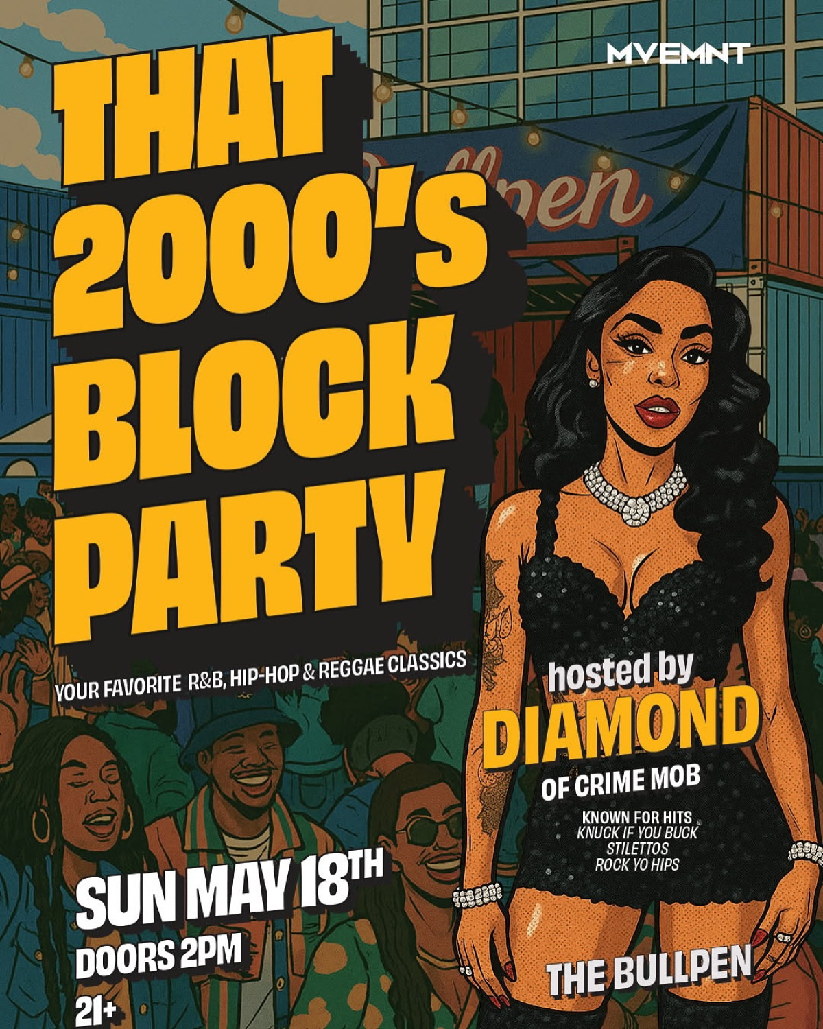 Diamondatl Hosts 2000s Block Party In DC Vibrant big celebration in the capital with vintage vibes, shout-outs and day festivities.