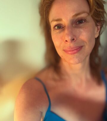 Diane Neal Shows Dual Israeli Life: Beach to Bomb Shelter