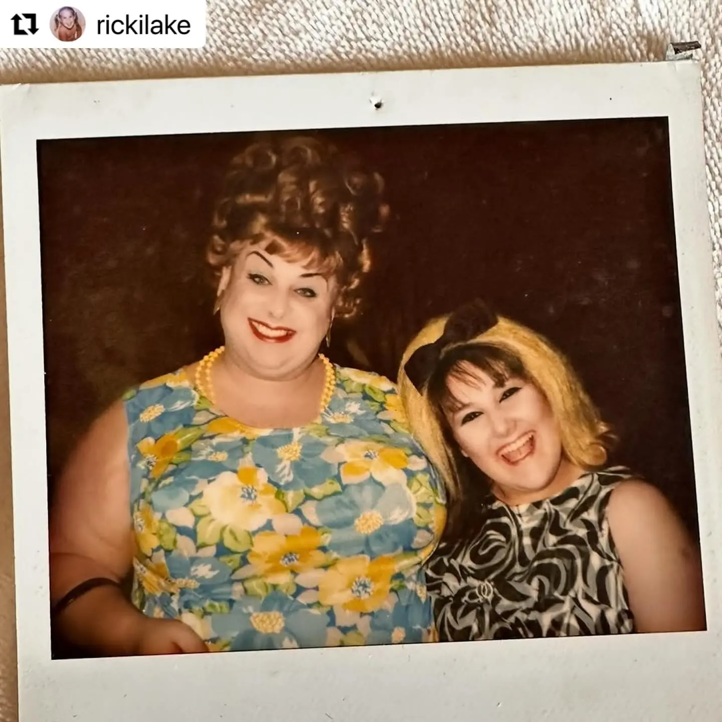 Original Polaroid turned digital revives Baltimore 1987 Hairspray set memories amid loss!