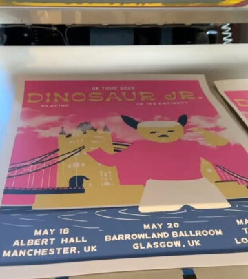 Dinosaur Jr. Unveils Tour Posters For UK Show