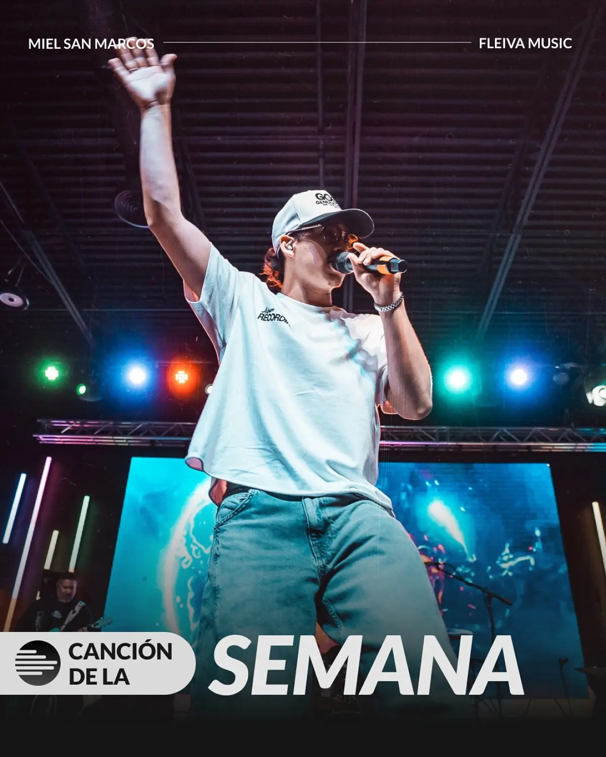 Miel San Marcos vibrant remix with Fleiva Music emerges as free hit on Playback this week!!