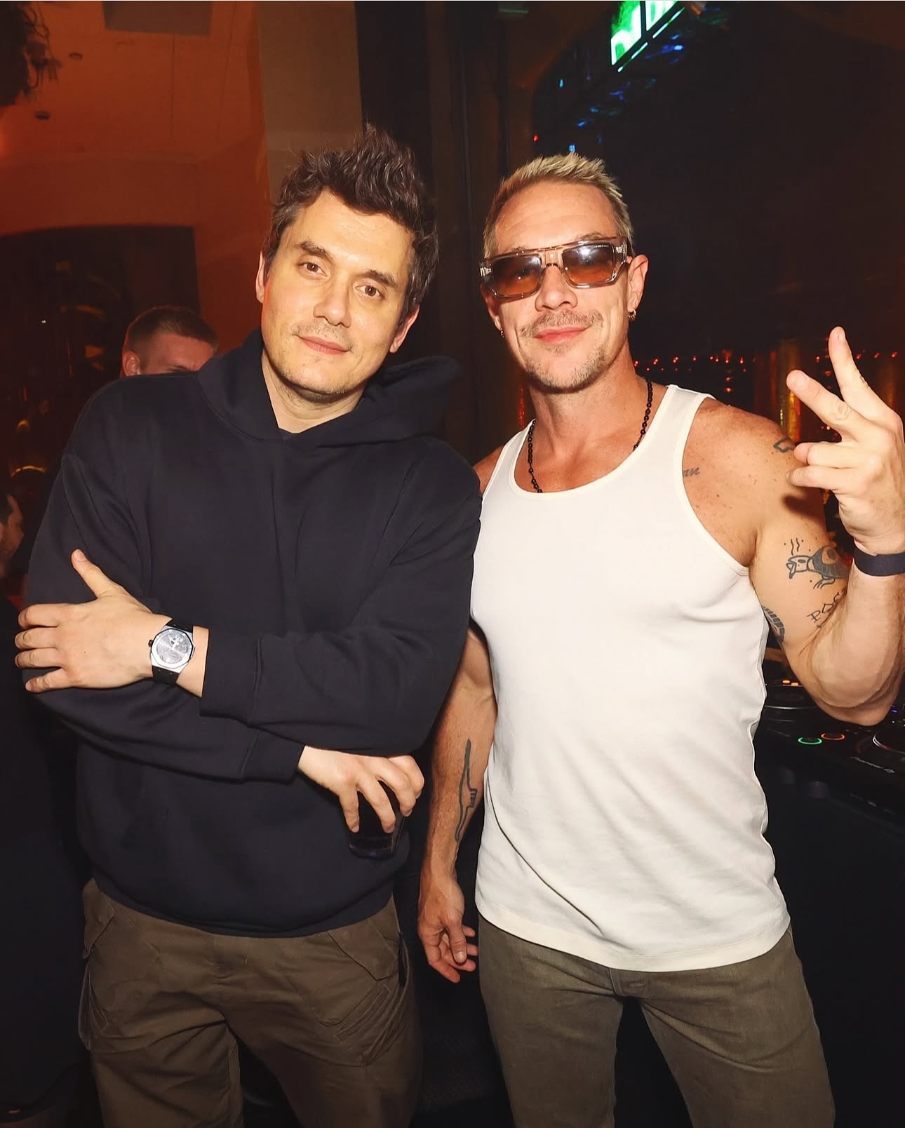 Diplo Meets His Graphic Designer In Person Iconic DJ Diplo finally connects with his graphic designer, sparking new creative synergy.