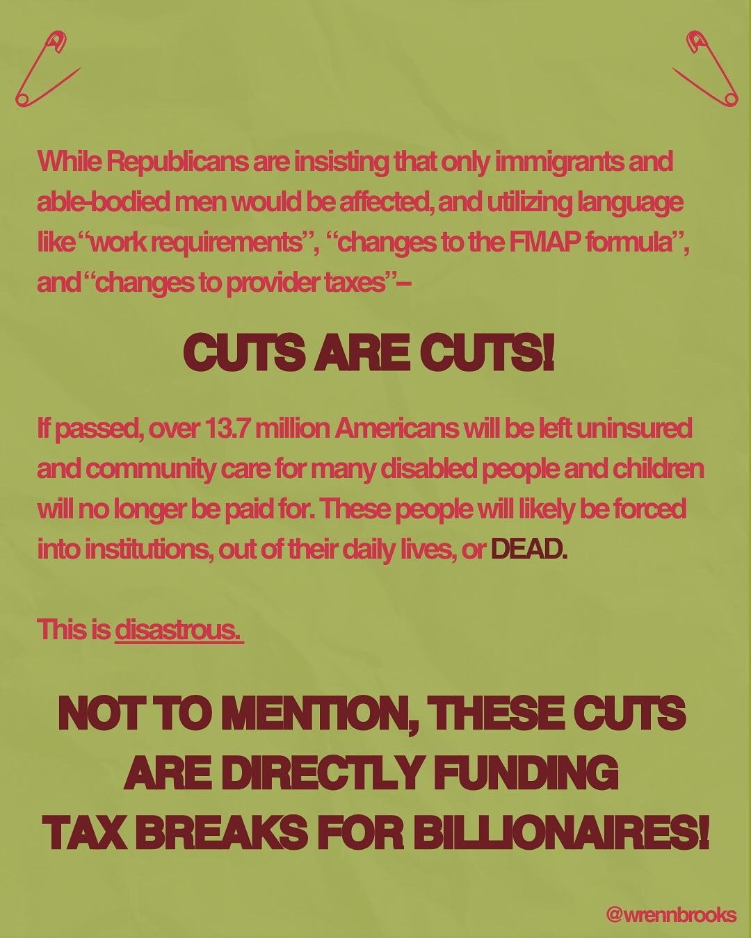 Disabled Rights And Medicaid Cuts Under Fire