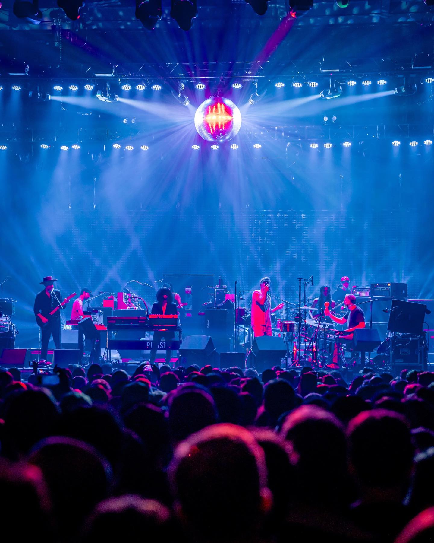 Epic Two-Night Concert Rocking with LCD Soundsystem and a Sparkling Disco Ball
