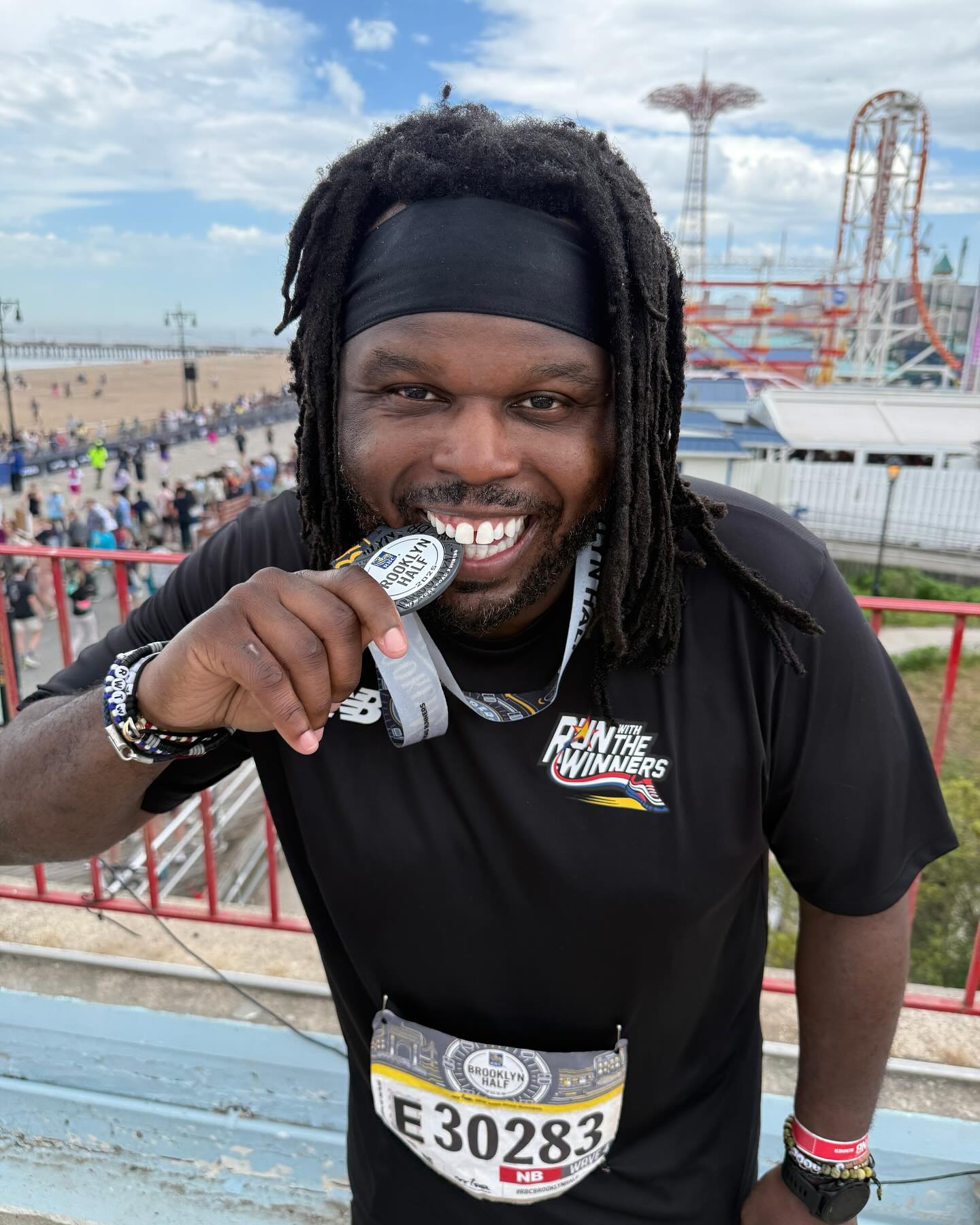 DJ Steph Floss Conquers Brooklyn Half-Marathon With New Balance Half Marathon Triumph in Brooklyn: A vibrant celebration of New Balance and city energy!!