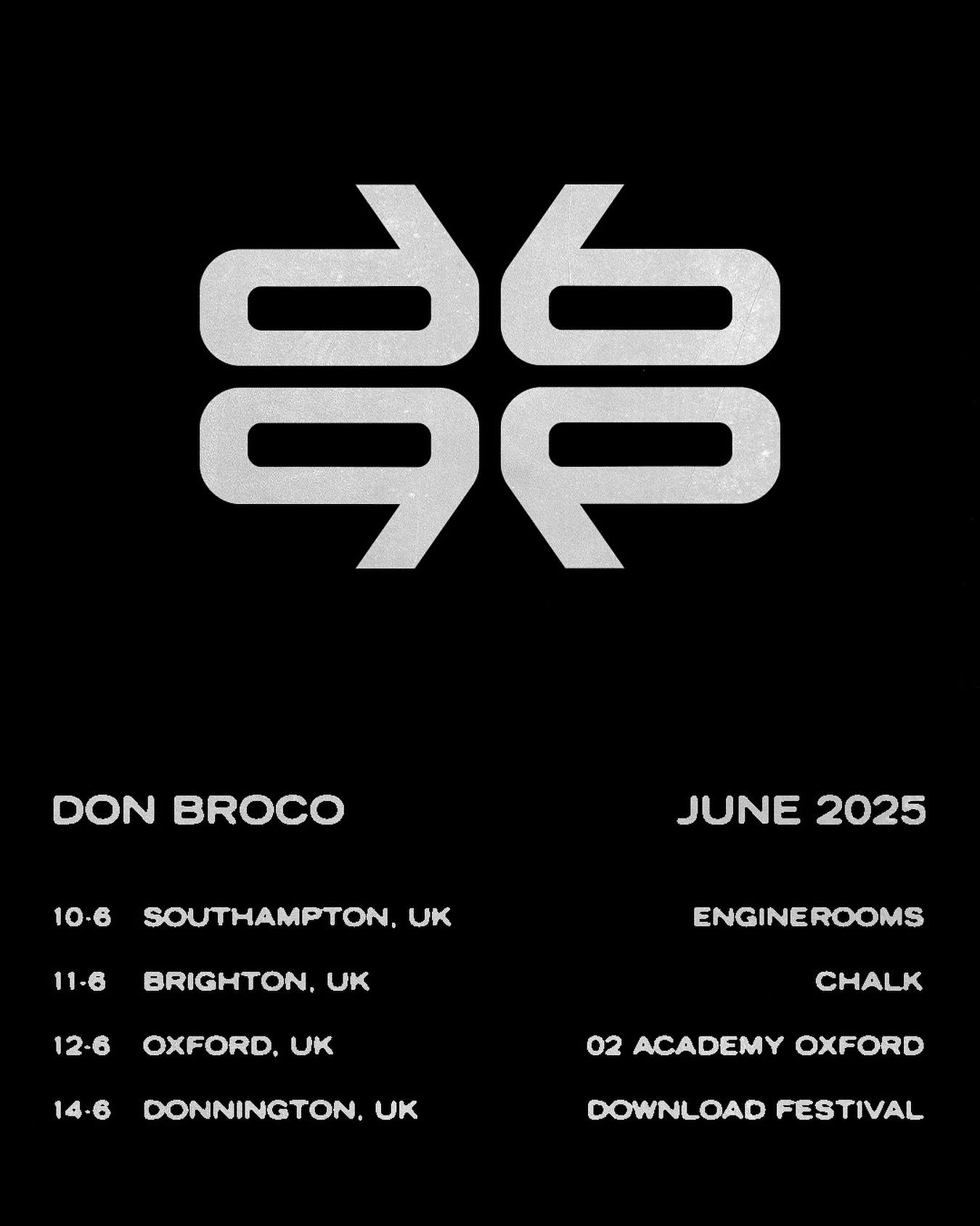 Don Broco Live Tickets On Sale Now Exclusive live ticket offers ignite the stage; grab them now at DonBroco.com/live - ActUp!