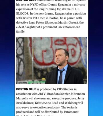 Jenny McCarthy celebrates husband Donnie Wahlberg’s role in Boston Blue with pride.