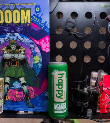 Marvel star Robert Downey Jr reveals his sleek 'Doom' workstation essentials for tech fans.