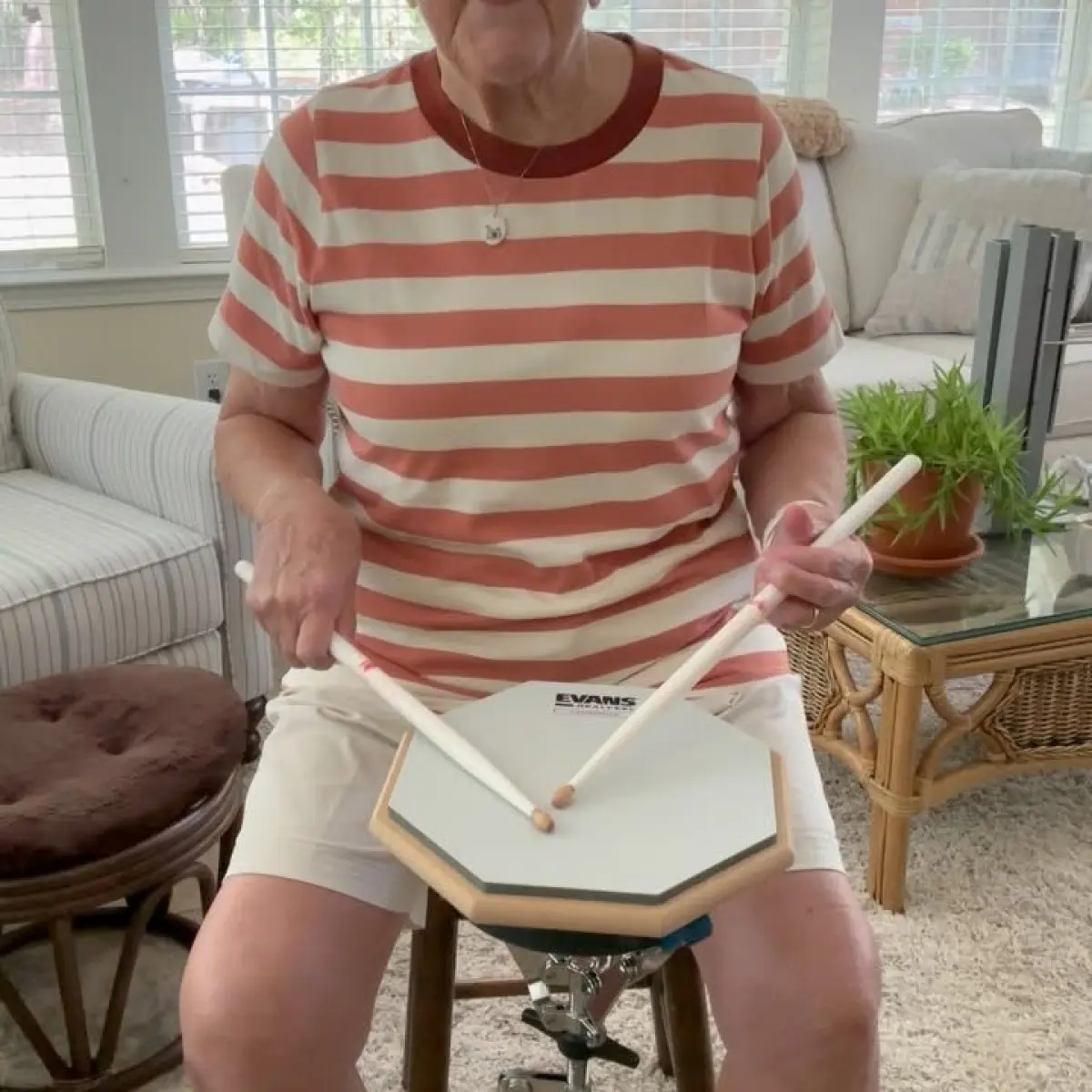 Dorothea Taylor Drops #30 Flam Drags Drum Lesson Instagram tutorial reaches week 30, fresh technique tips, left-hand chops & BLUSHDA reveal