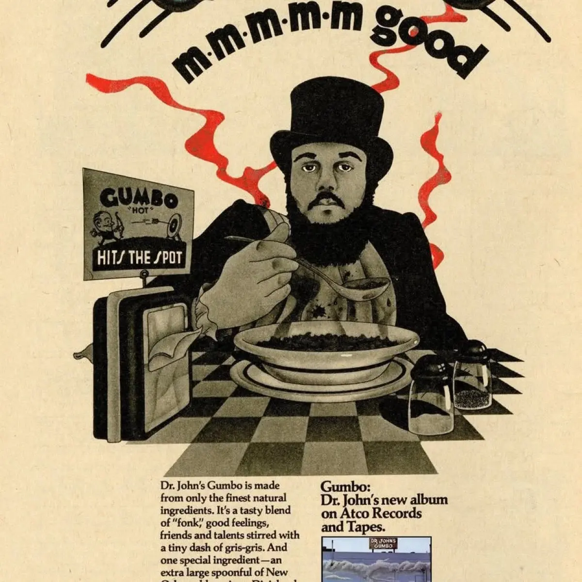Dr. John’s ‘Gumbo’ Gets a Throwback Thursday Salute Instagram #TBT revives Dr. John’s 1972 Gumbo album, celebrating its NOLA voodoo-funk sound
