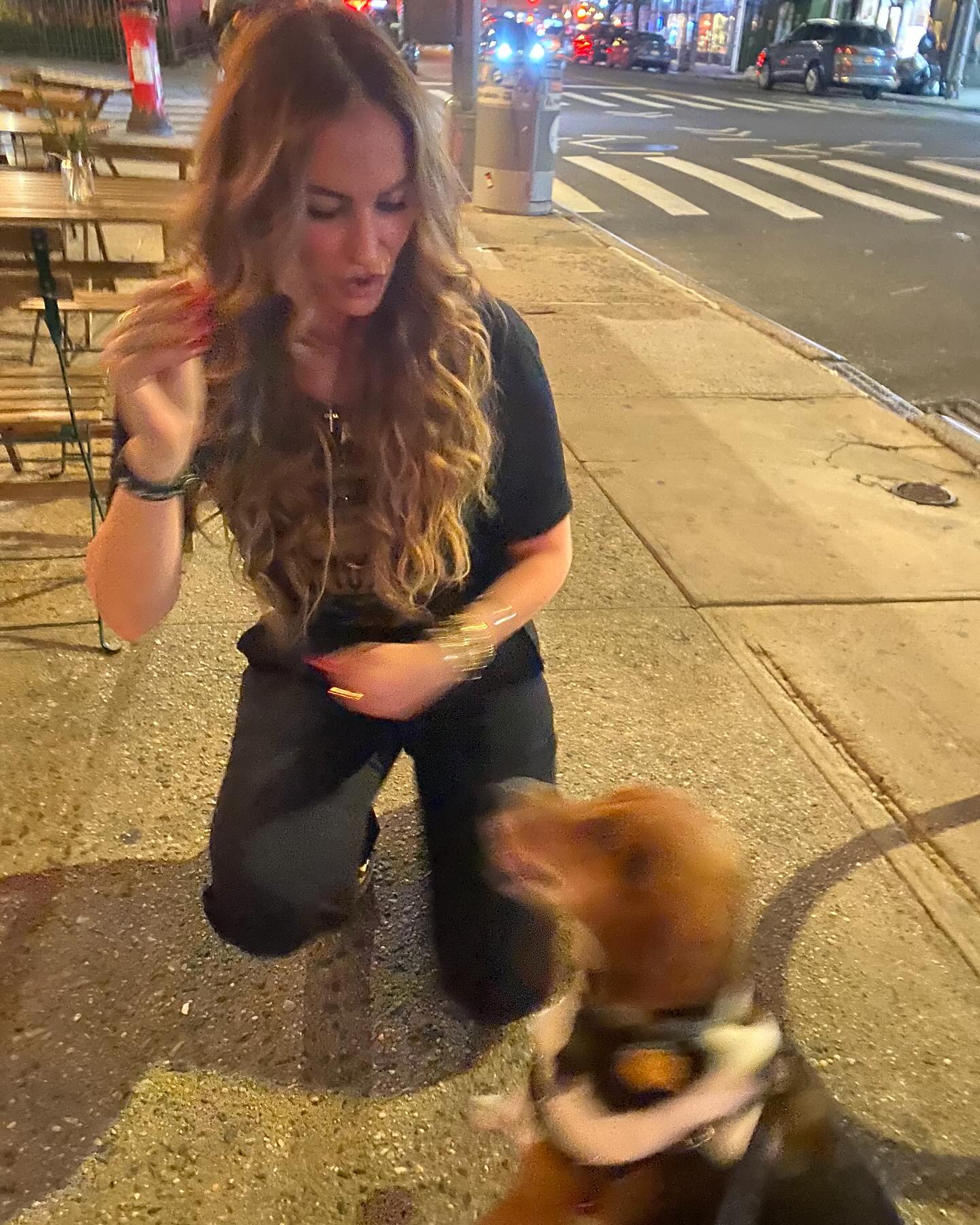 Drea De Matteo Celebrates Dougal Treats in NYC