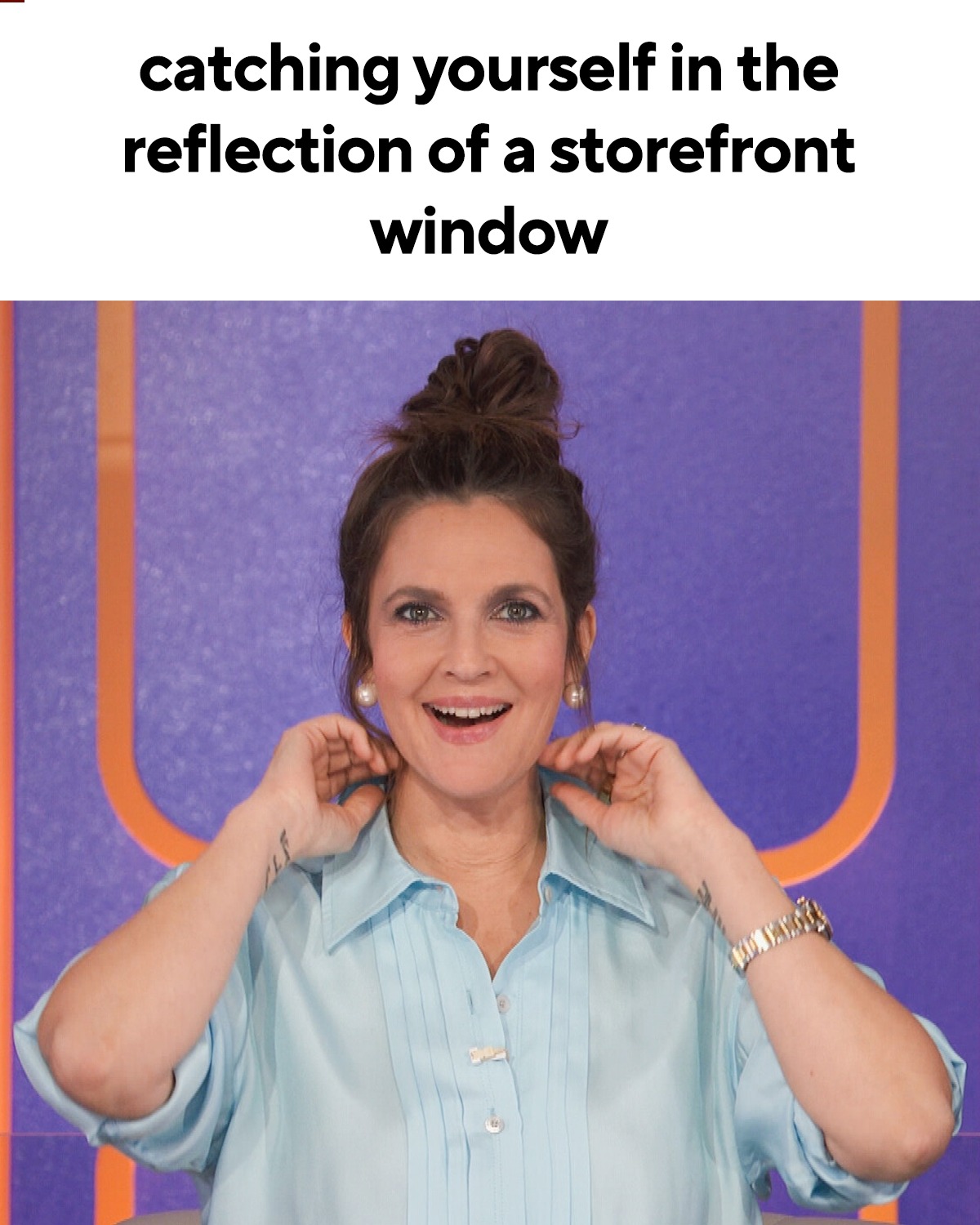 Drew Barrymore Rocks Feeling-Yourself Friday