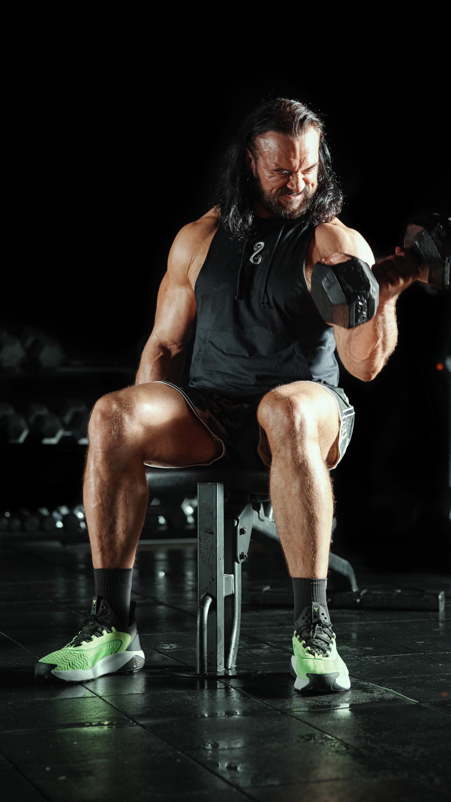Wrestler Drew McIntyre leads Project Rock campaign, urging battle of inner foes daily now!