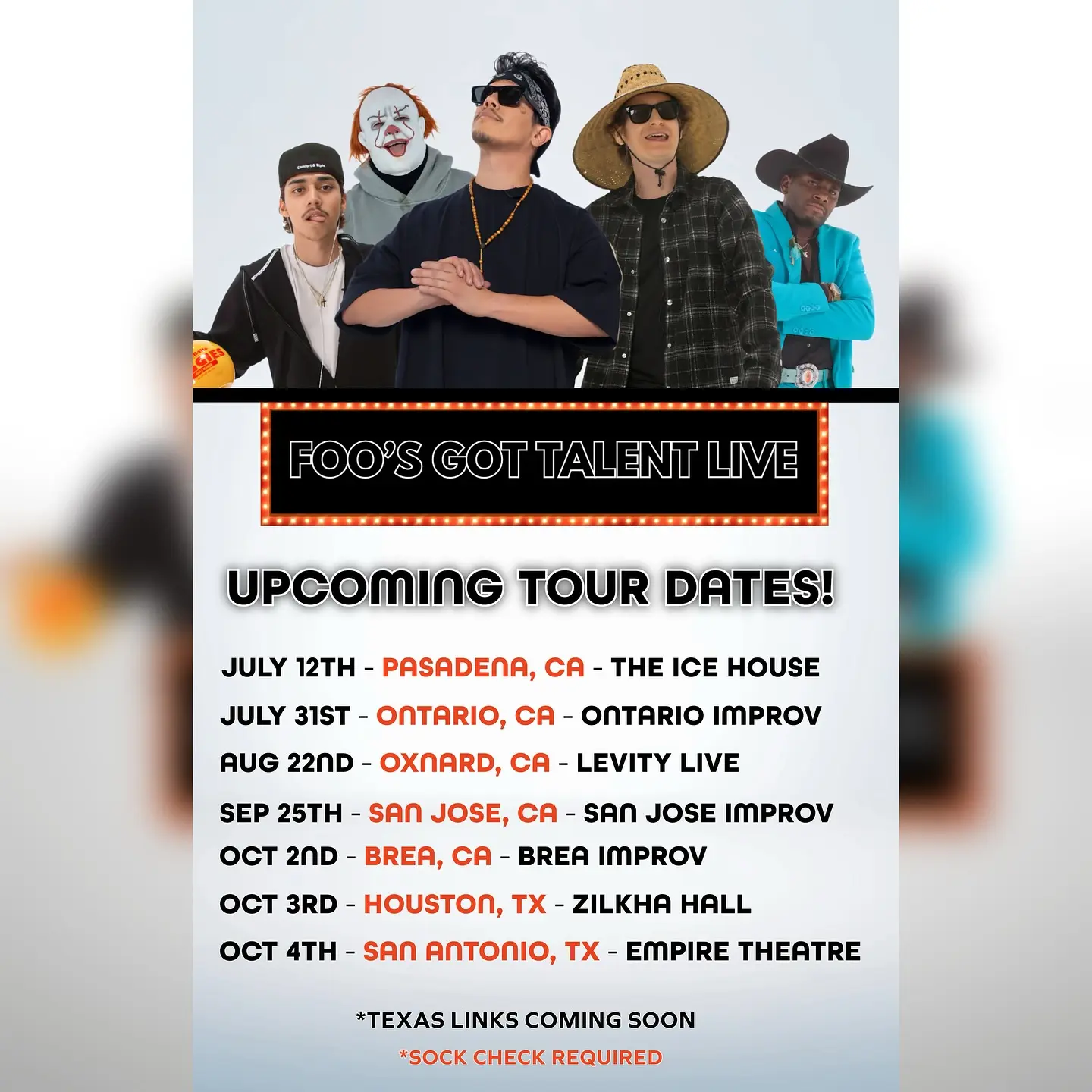 Grab tickets now and drop your city below for an electrifying display of raw talent tonite