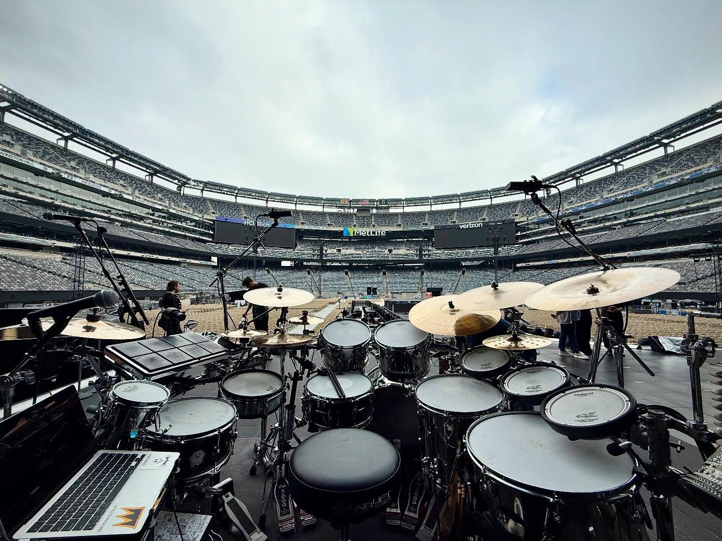 Drummer’s Nostalgic Dream At MetLife Stadium