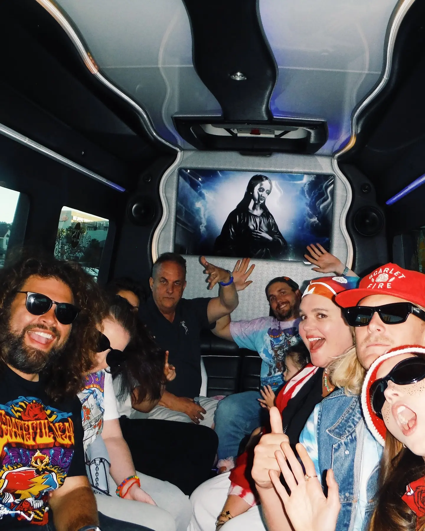 Dustin Ybarra Enjoys Concert at Dead & Co