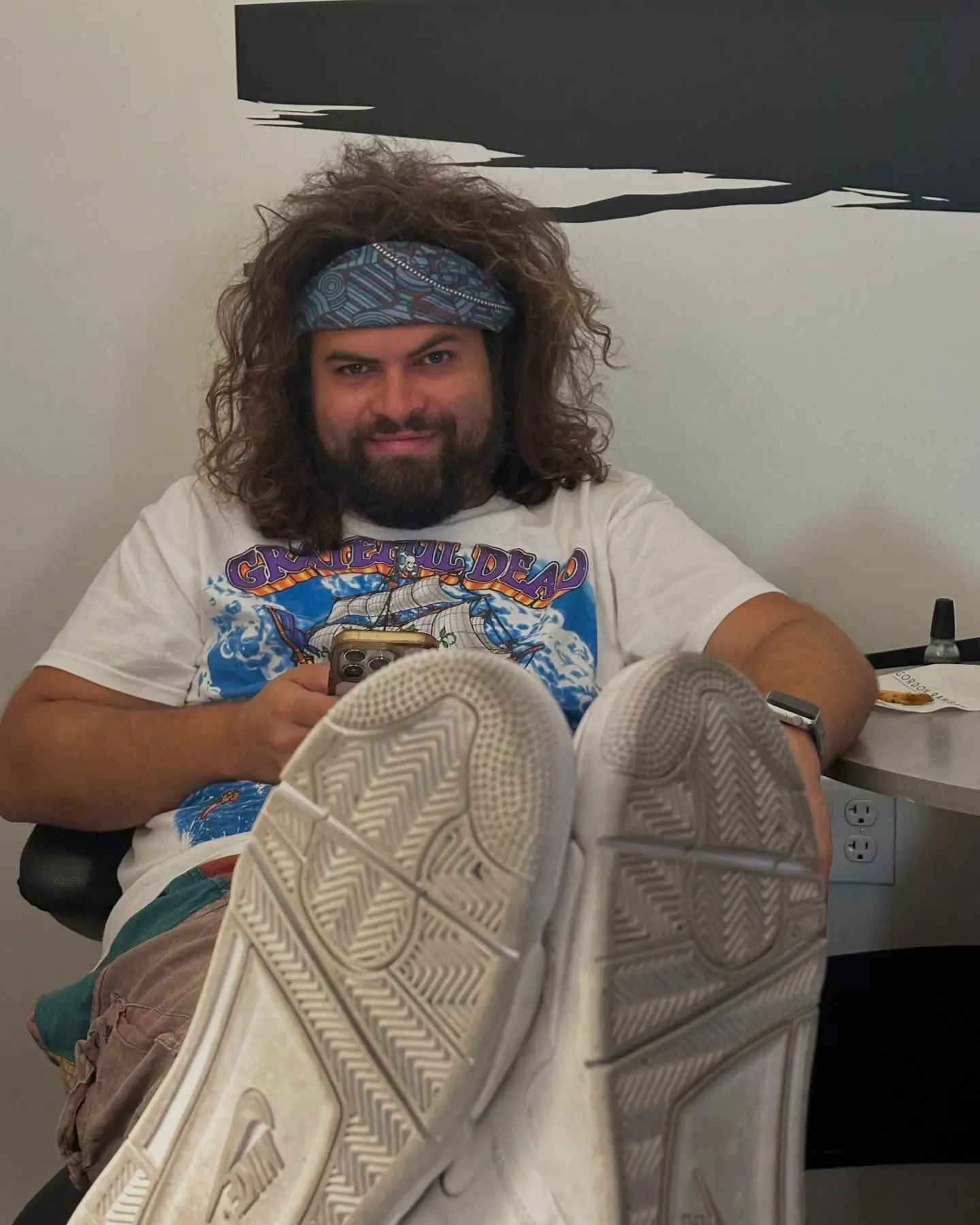 Dustin Ybarra Enjoys Concert at Dead & Co