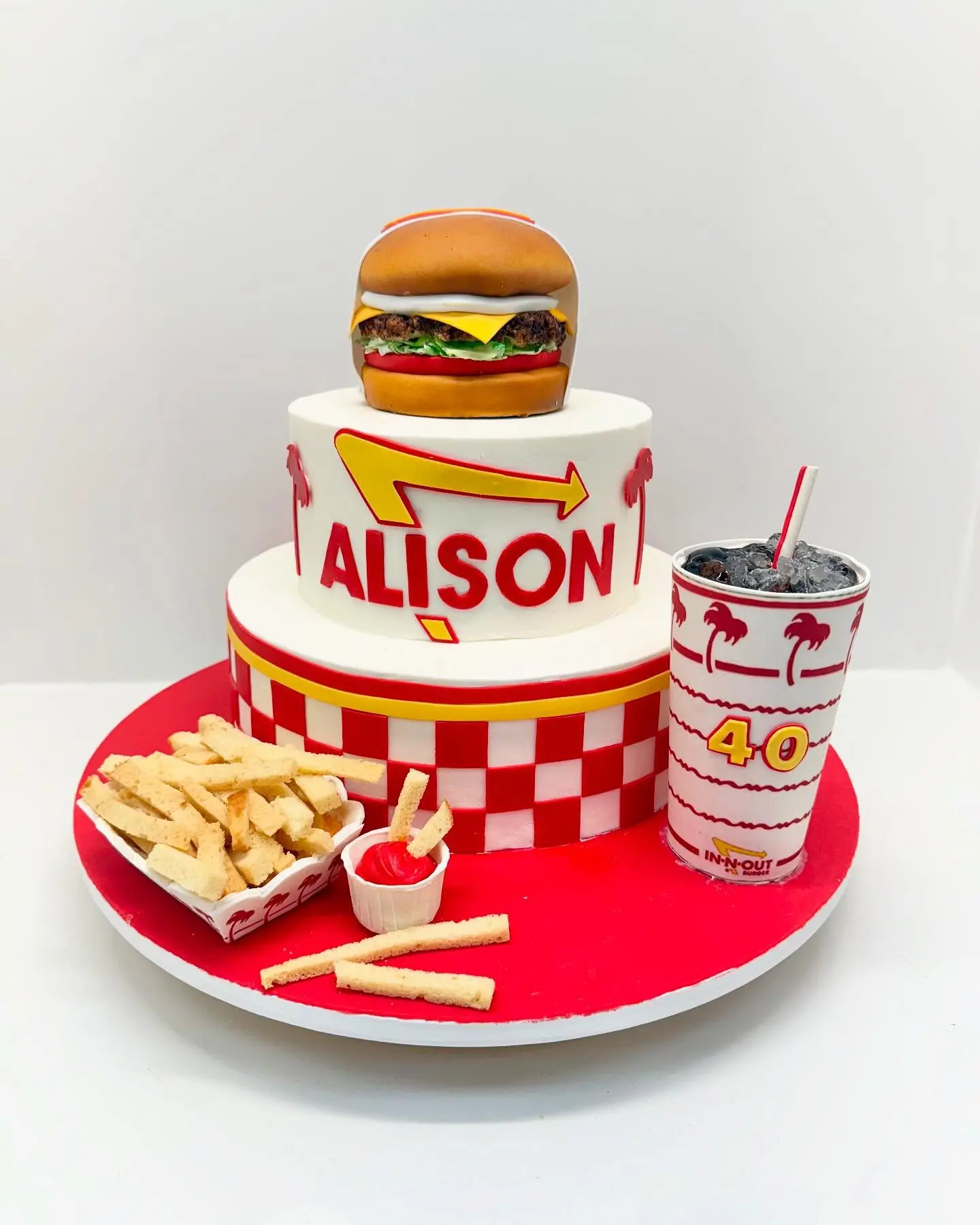 DU$TY Drops In-N-Out and Kraft Mac 'n' Cheese Cake Themes