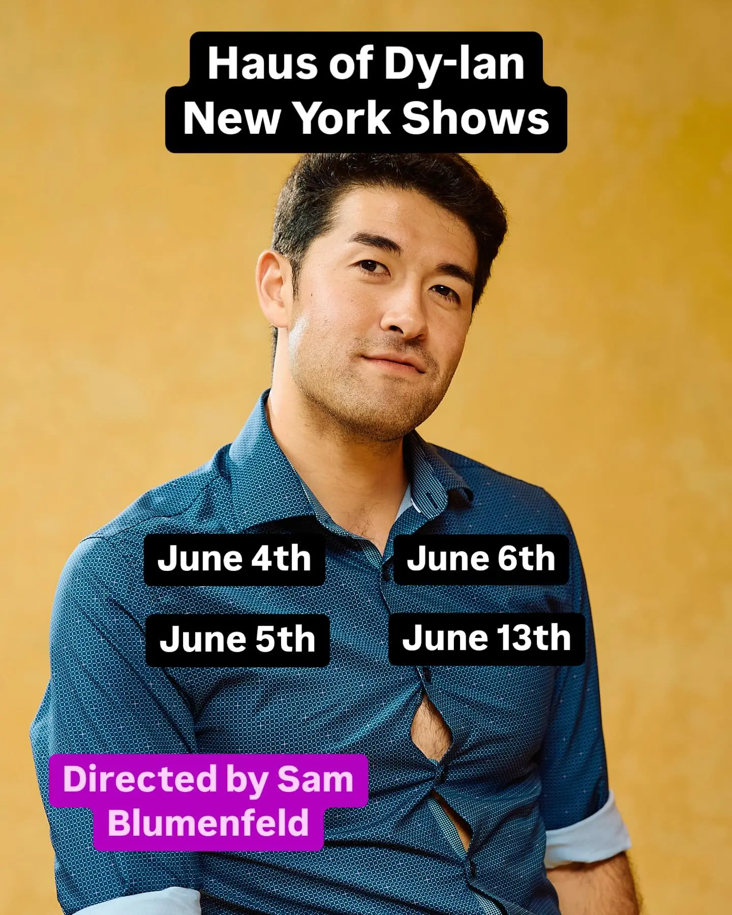 Dylan Adler Debuts Solo Show in New York Asian-American comedian Dylan Adler brings his new solo show to NYC’s vibrant comedy scene