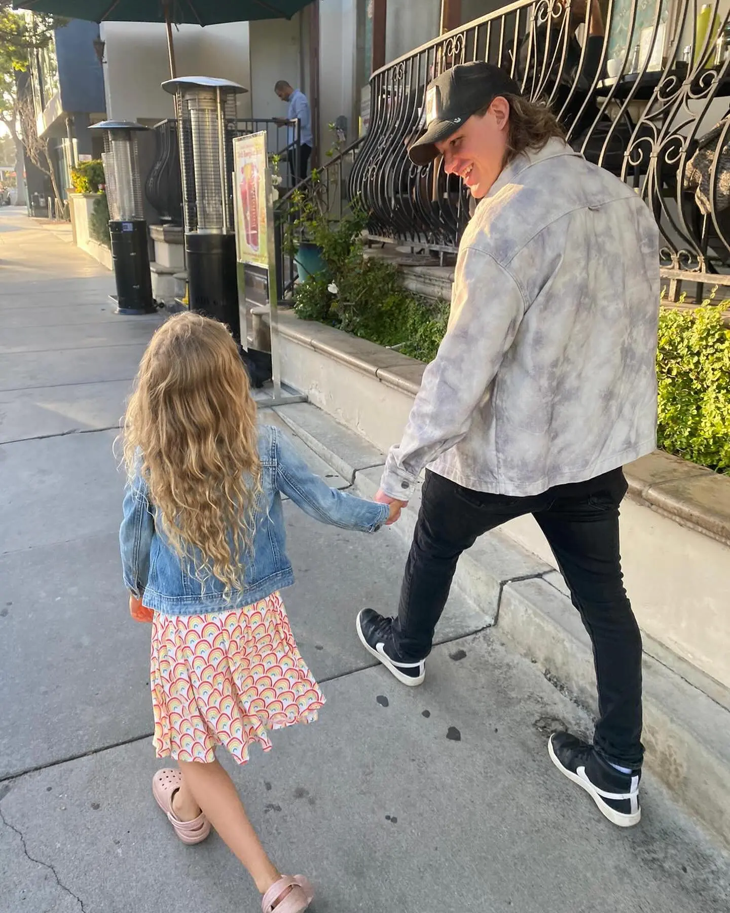 Dylan Playfair and Nephew Fin Tour LA Hotspots Playfair enjoys a sunny LA day with nephew Fin, exploring landmarks and sharing big smiles