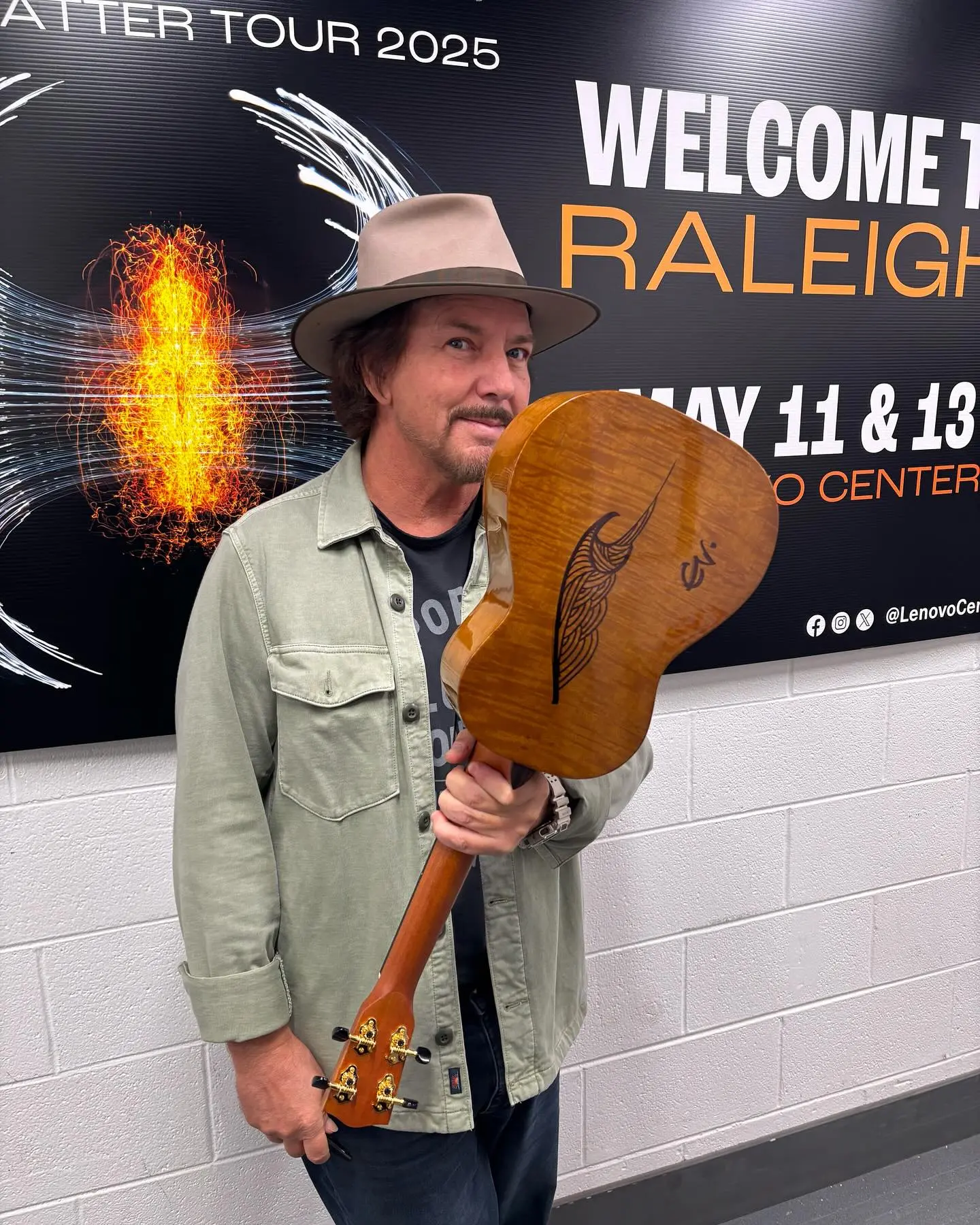 Eddie Vedder Ukulele Giveaway And Tribeca Premiere Trip Enter now for your chance: Eddie Vedder’s signed ukulele, VIP NYC Tribeca trip, plus more!