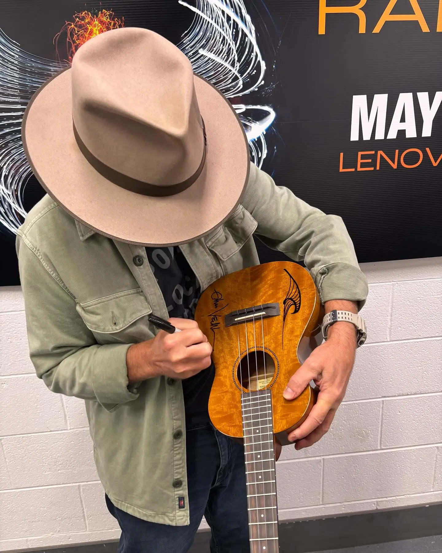 Eddie Vedder Ukulele Giveaway And Tribeca Premiere Trip