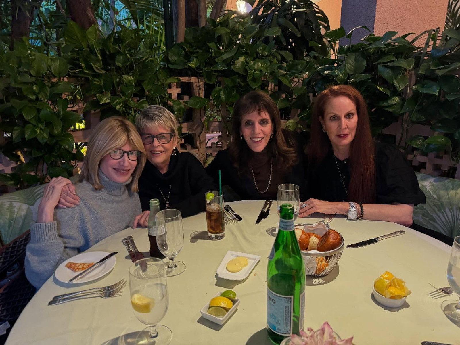 A chic reunion highlights nostalgia and fresh connections among friends in vibrant style!!
