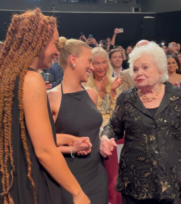 At Cannes, June Squibb captivates in Scarlett Johansson’s debut film Eleanor The Great.!!!