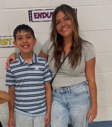 Mom-influencer Ashley Soto cheers sons move to middle school in heartwarming family moment