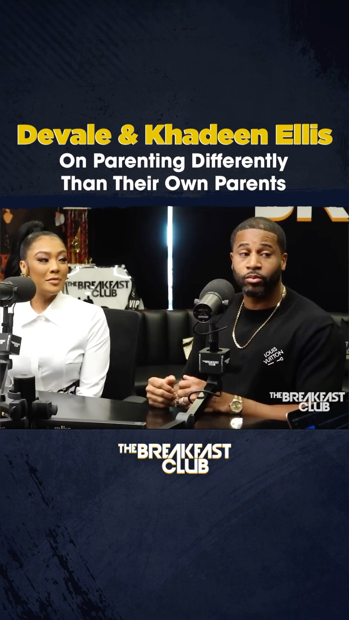 Ellis Redefines Parenting and Breaks Family Curses Celebrity couple Devale Ellis and Khadeen share insights on modern parenting and legacy change today.