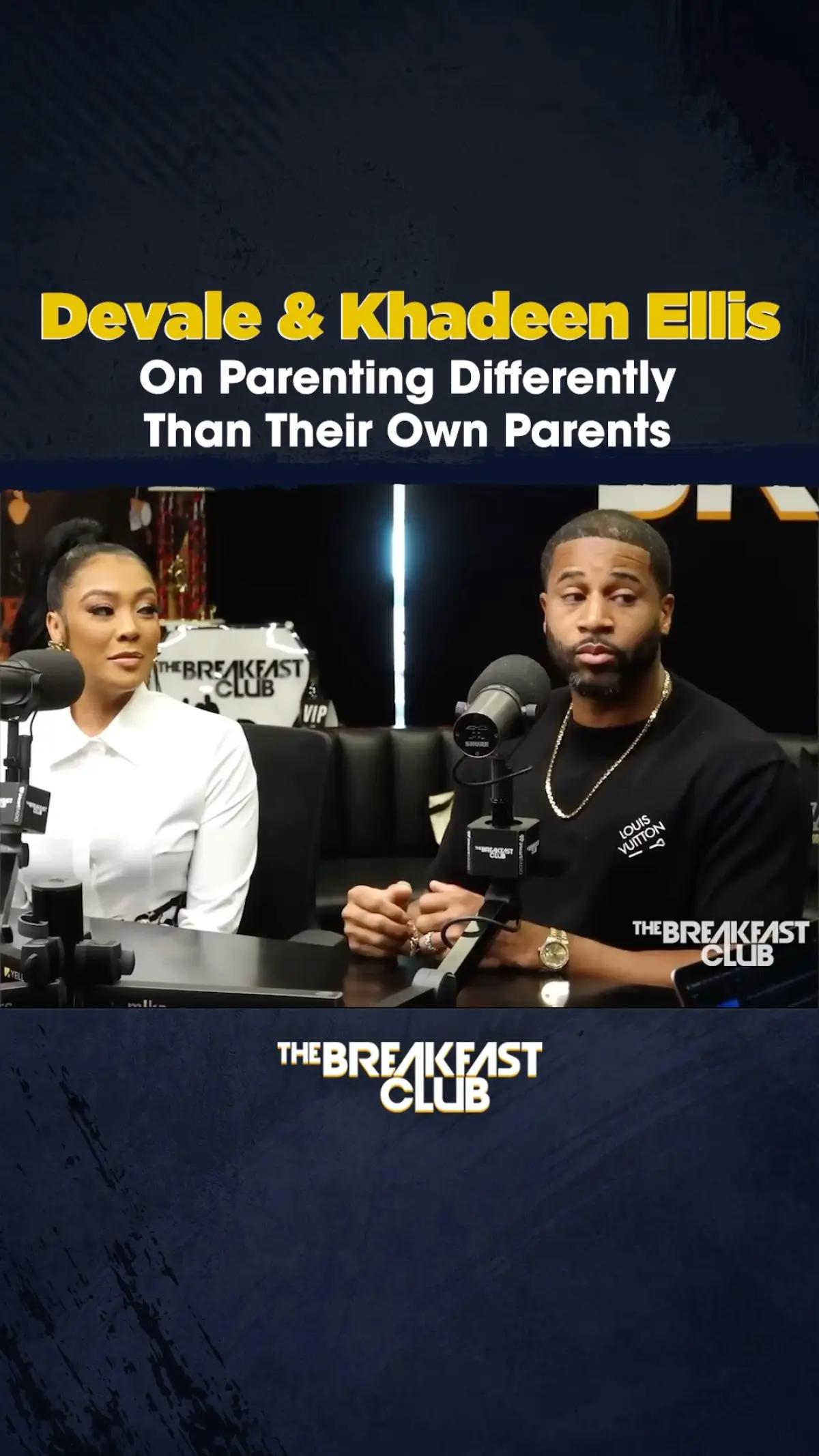 Ellis Redefines Parenting and Breaks Family Curses Celebrity couple Devale Ellis and Khadeen share insights on modern parenting and legacy change today.