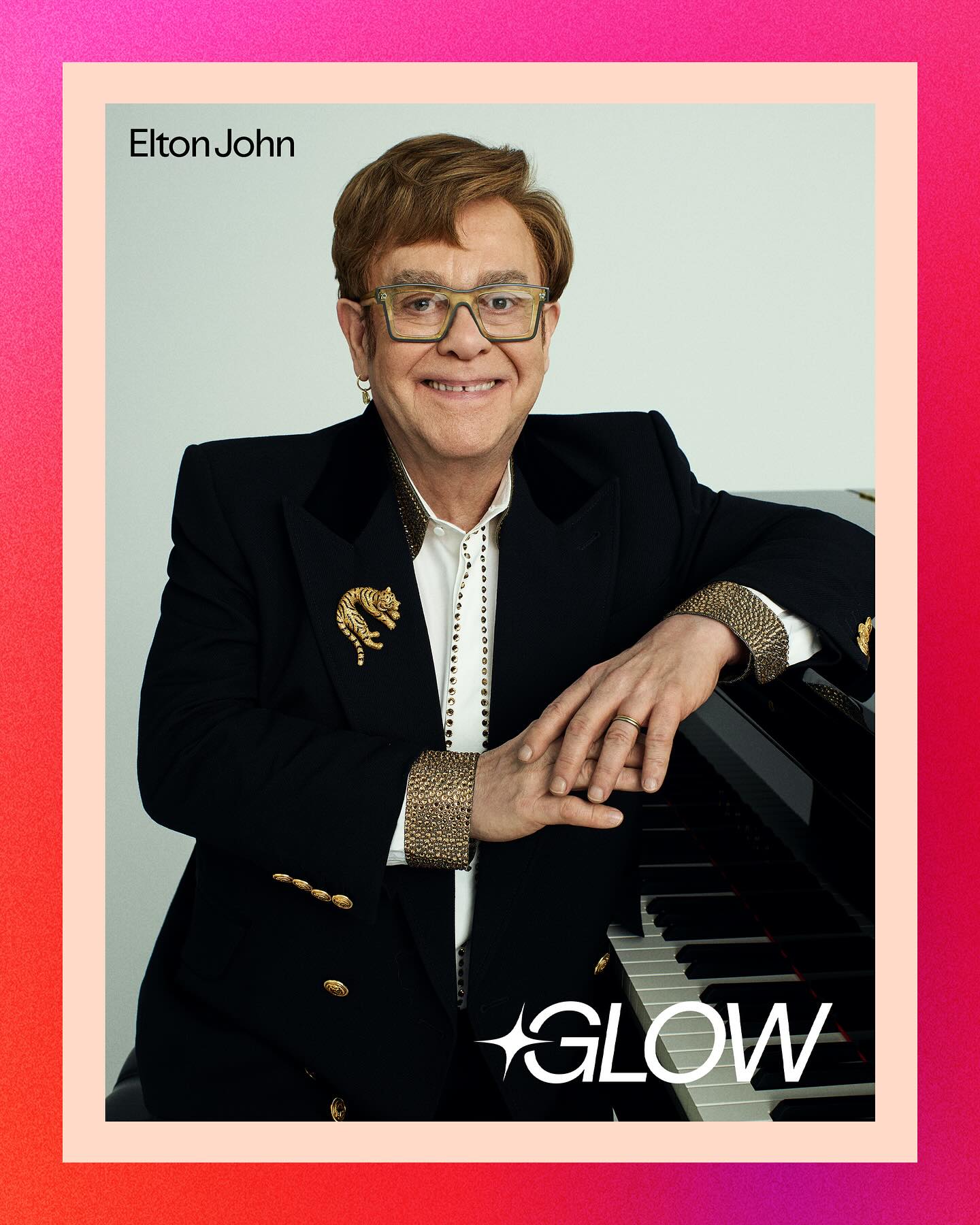 Elton John Champions Emerging LGBTQI+ Talent Iconic musician directs GLOW spotlight to rising LGBTQI+ stars with pure, bold zeal. 2023!