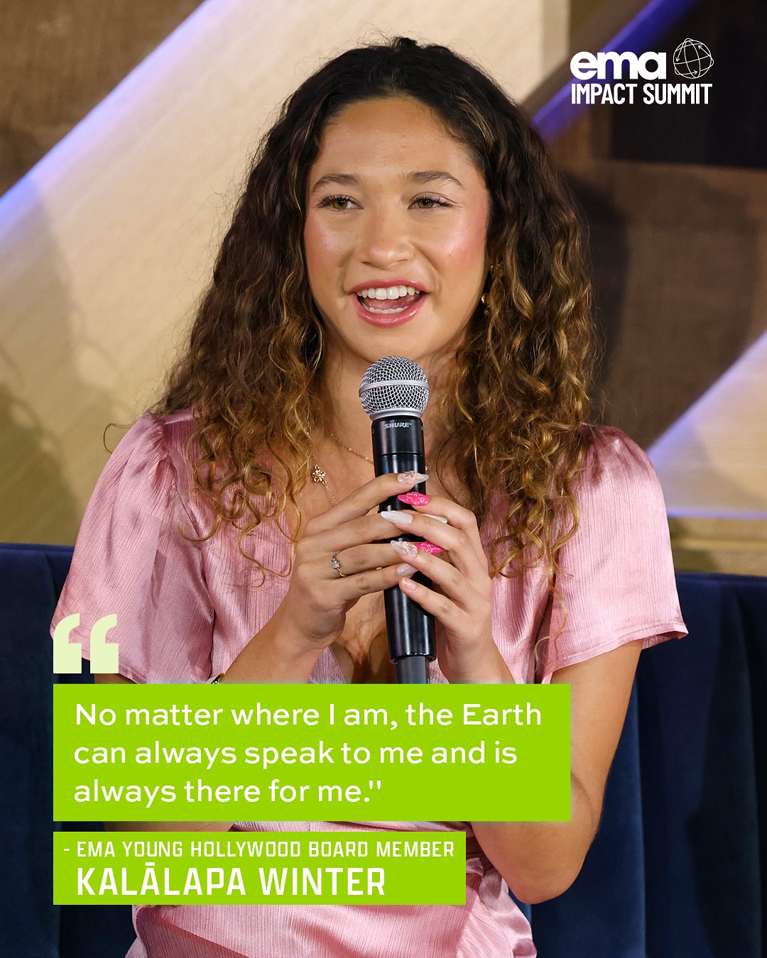 EMA Impact 2025: Sustainable Wisdom And Celebrity Insights