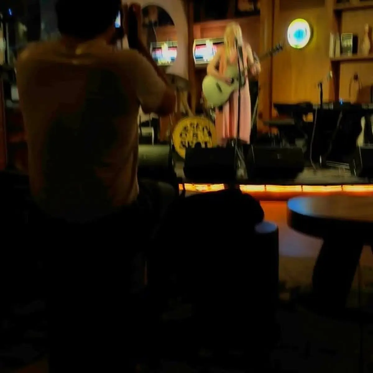 Emily Kinney Sings Live; Fans Are In Love With The Moment The singer-songwriter sings a final tune, exhausted yet smiling in a relaxed, sincere live vibe!