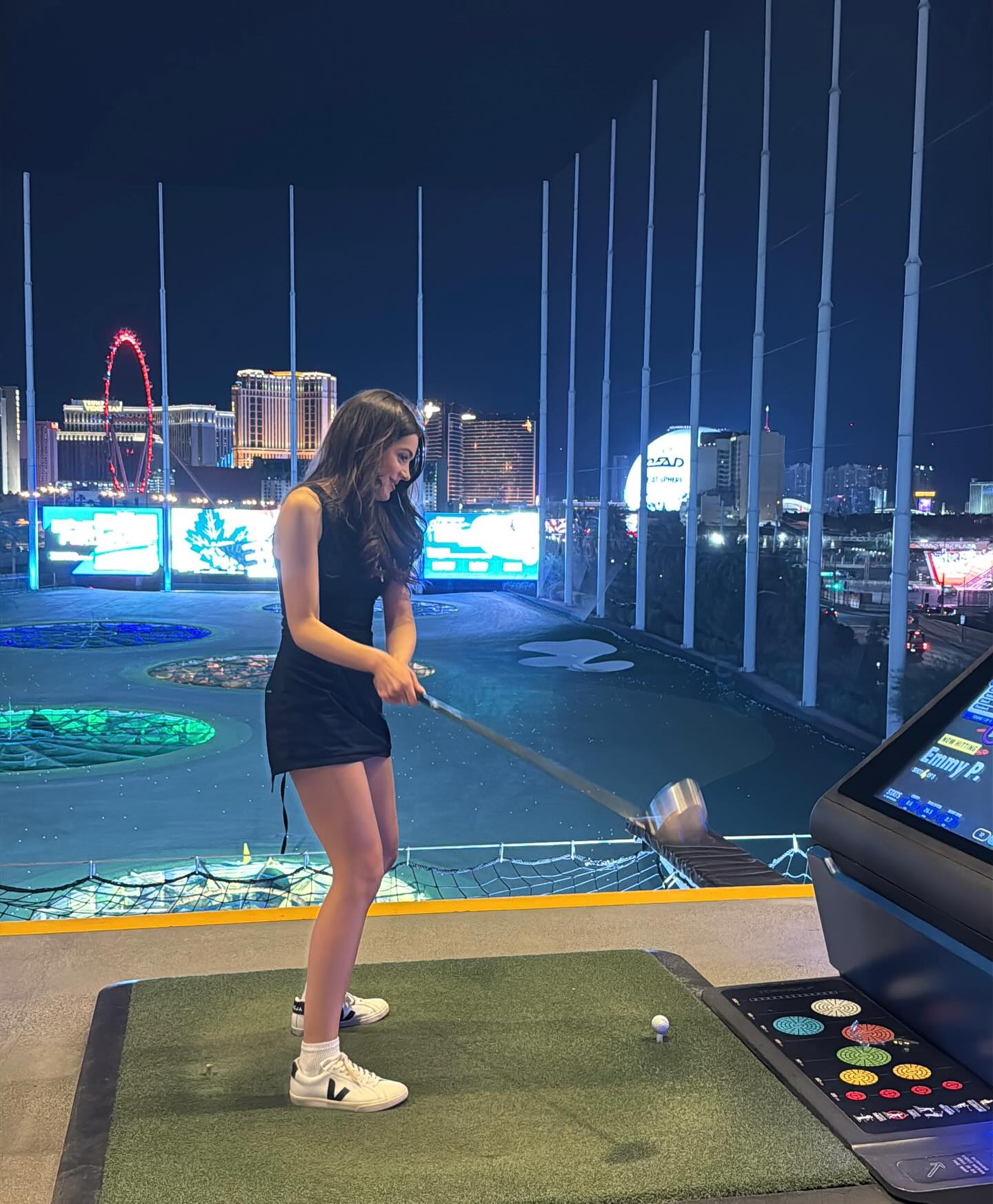 Emmy Perry Takes On Las Vegas Glamour