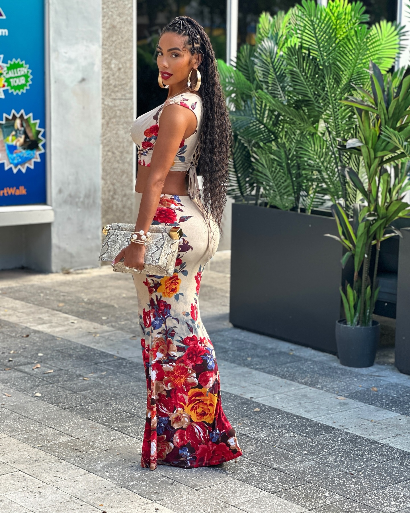 Erica Mena Embraces Mystery With PoshByV Dress