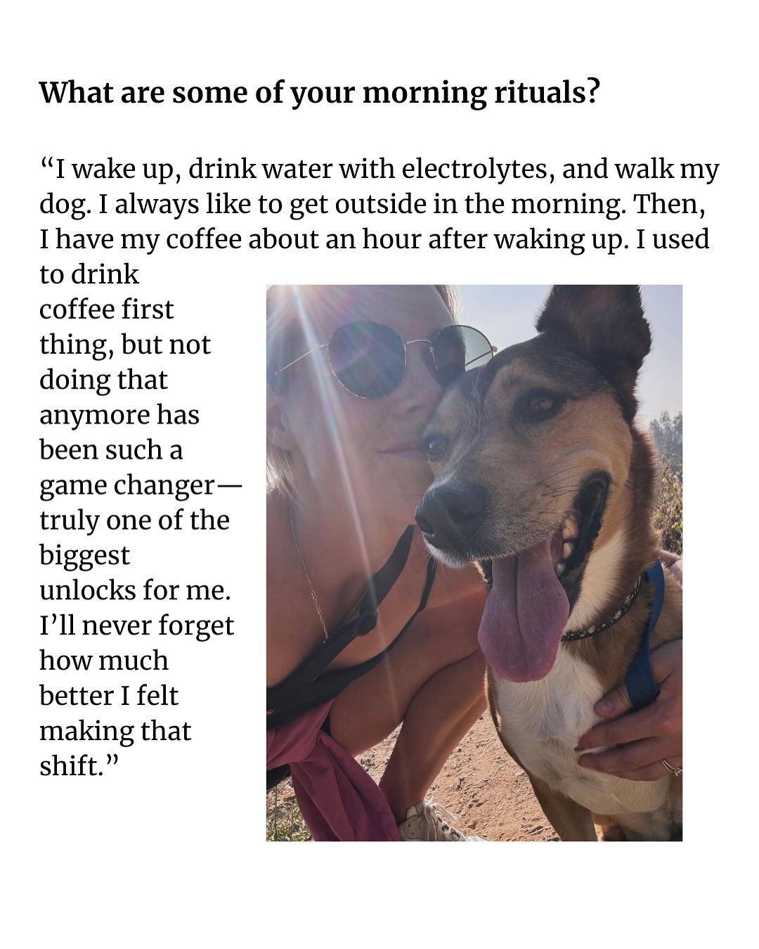 Erika Henningsen Shares Wellness Insights