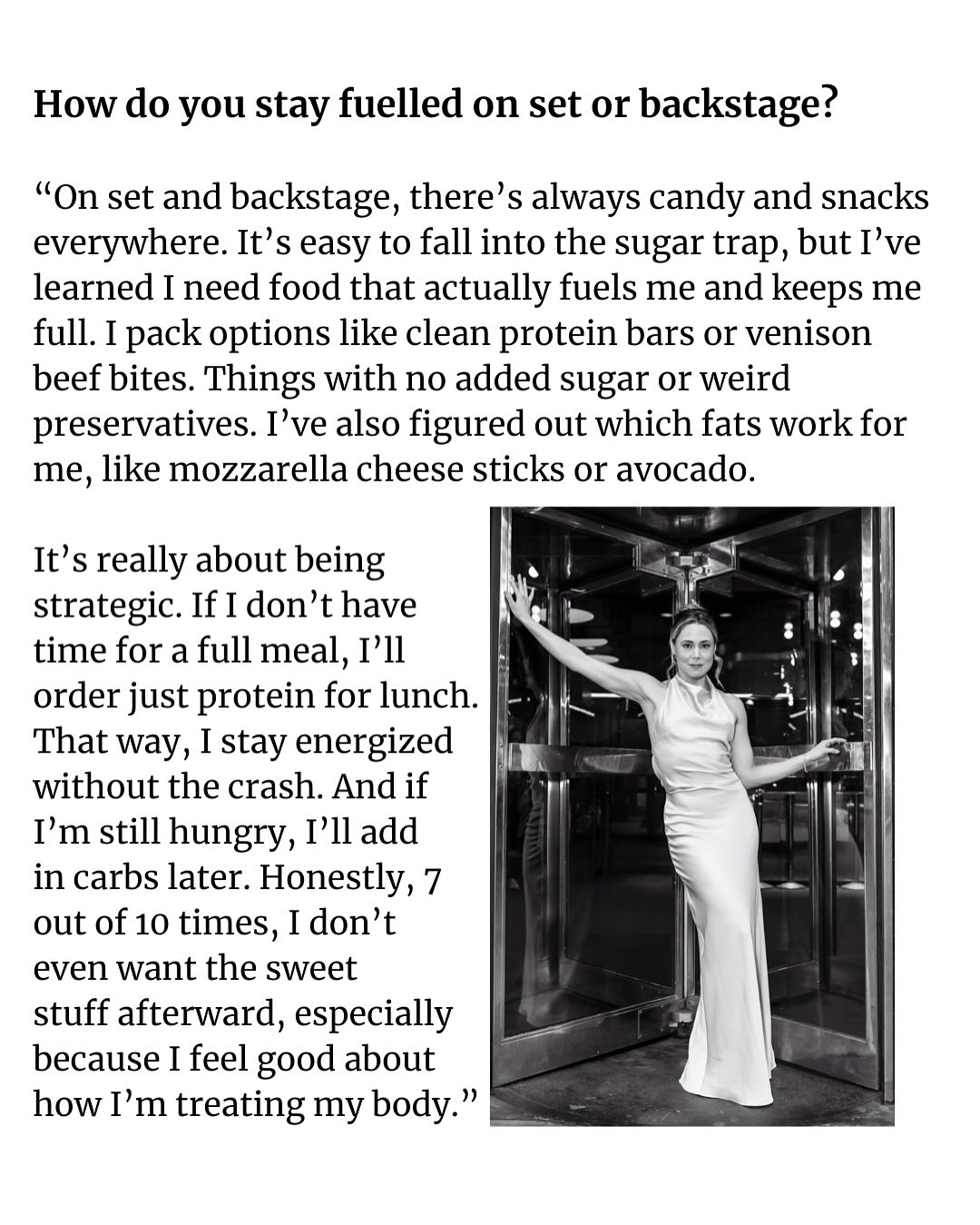 Erika Henningsen Shares Wellness Insights