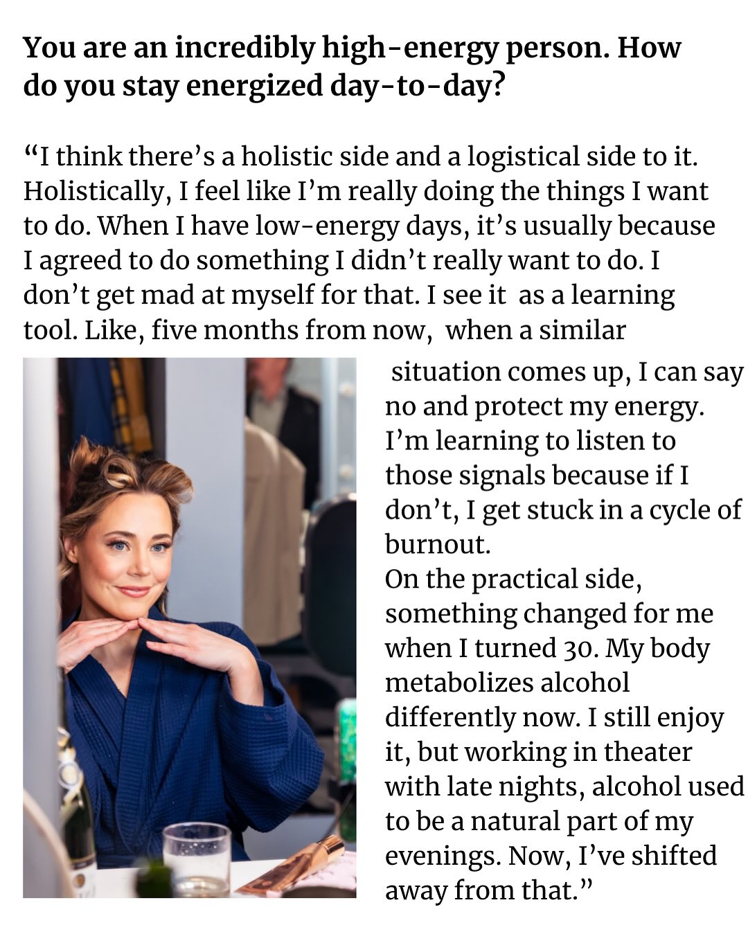 Erika Henningsen Shares Wellness Insights
