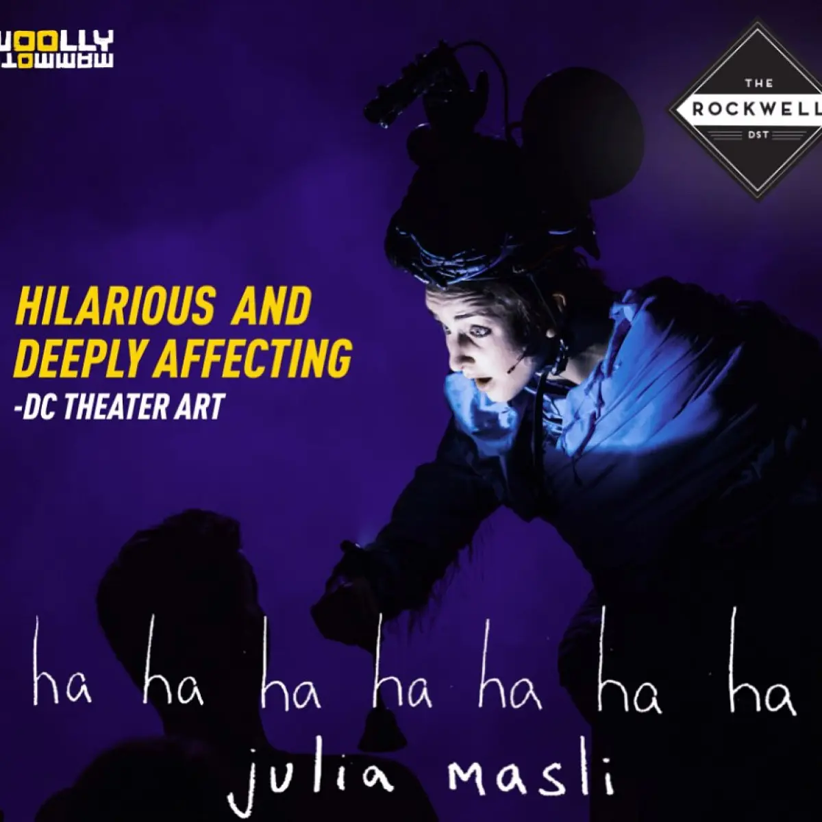 Eugene Mirman Praises Julia Masli’s Rockwell Theatre Show Boston crowds invited to experience the eccentric performance by celebrated circus artist Masli