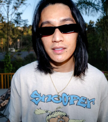 Unique shot unveils Eyedress’s flair, merging art and style in an online spectacle. Now on.