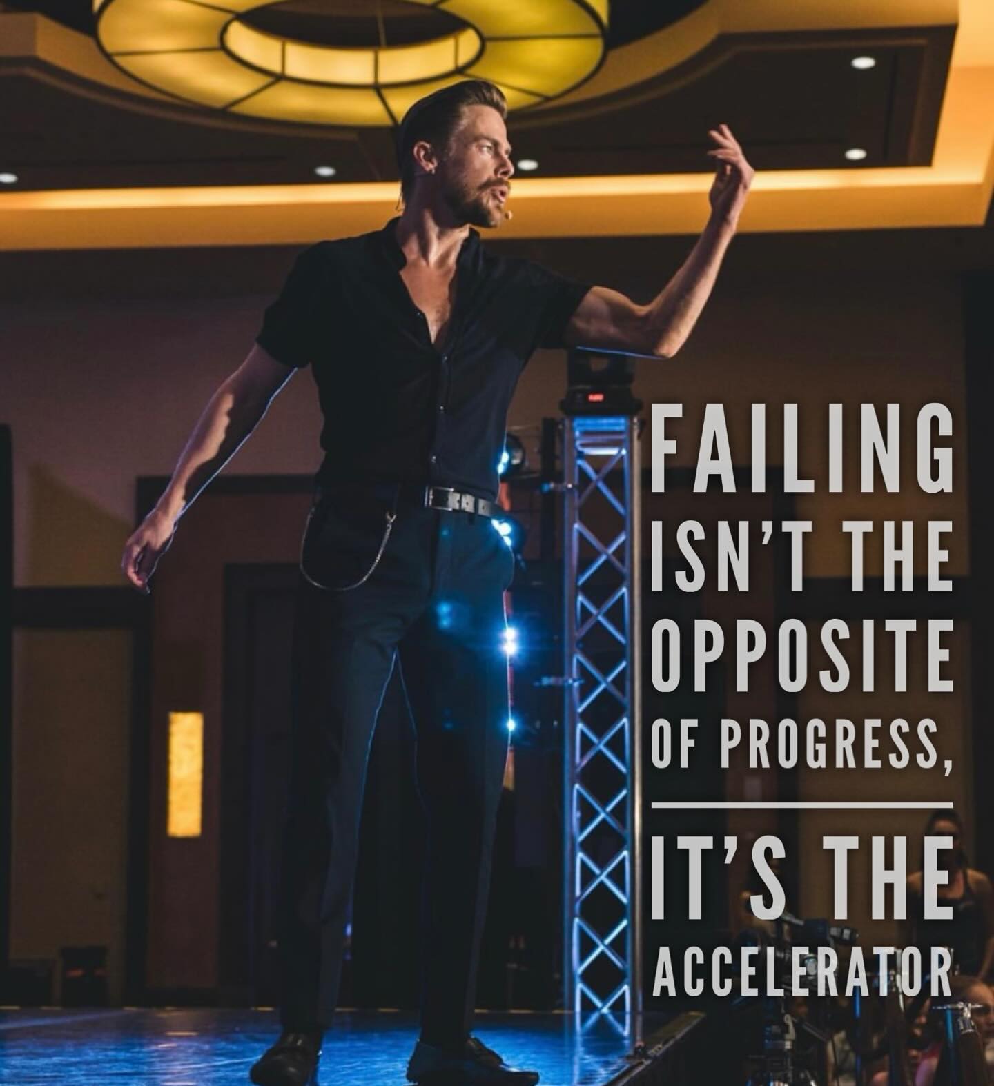 Failures Fuel Growth, Derek Hough Shares Dance Wisdom Quick insights on fast failures fueling growth, as shared by dancing star Derek Hough.