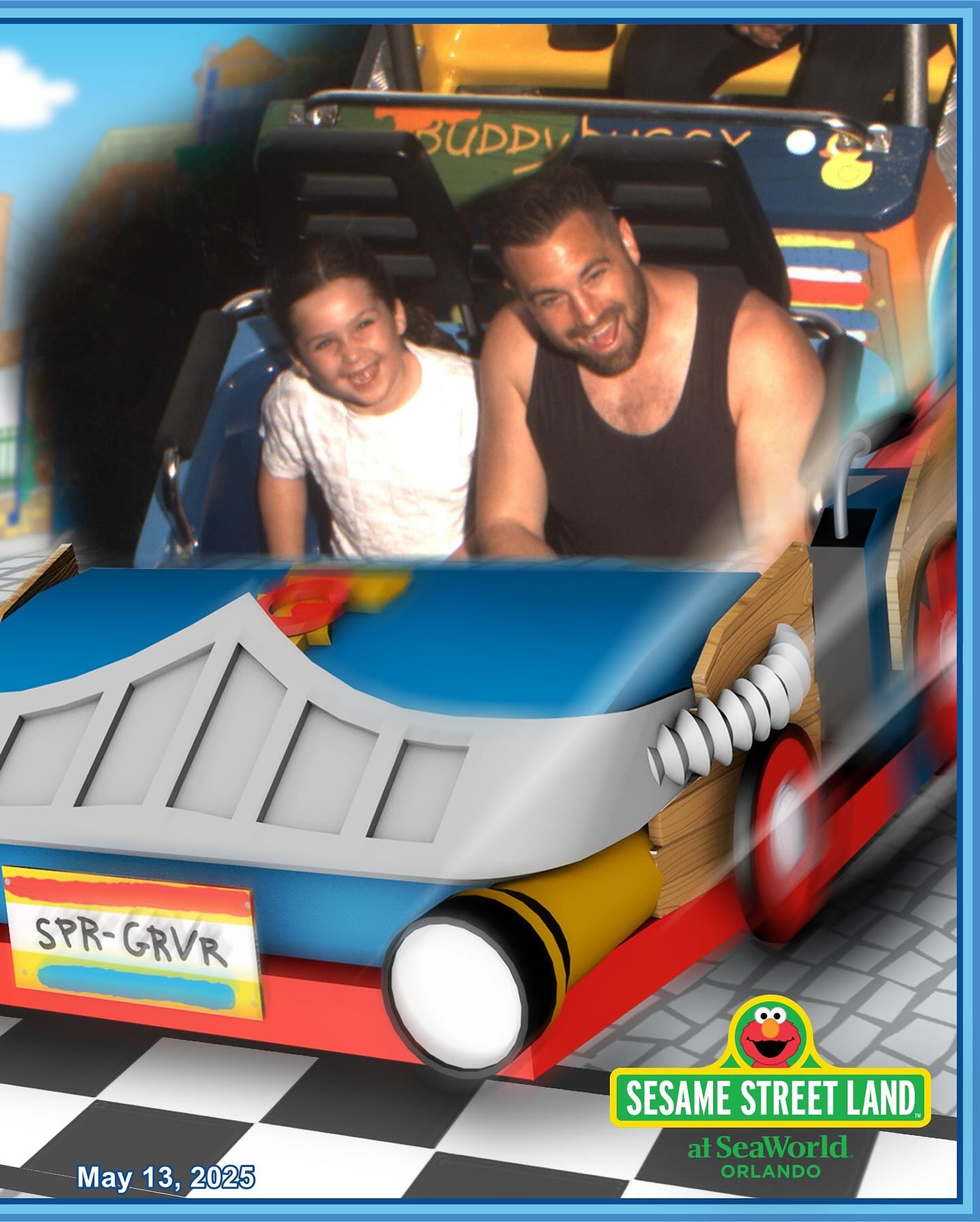 Family Baby Moon Joy At SeaWorld Orlando